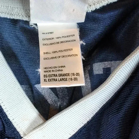 Vintage Reebok Wes Welker #83 New England Patriots Jersey Large Womens XL - Picture 9 of 9